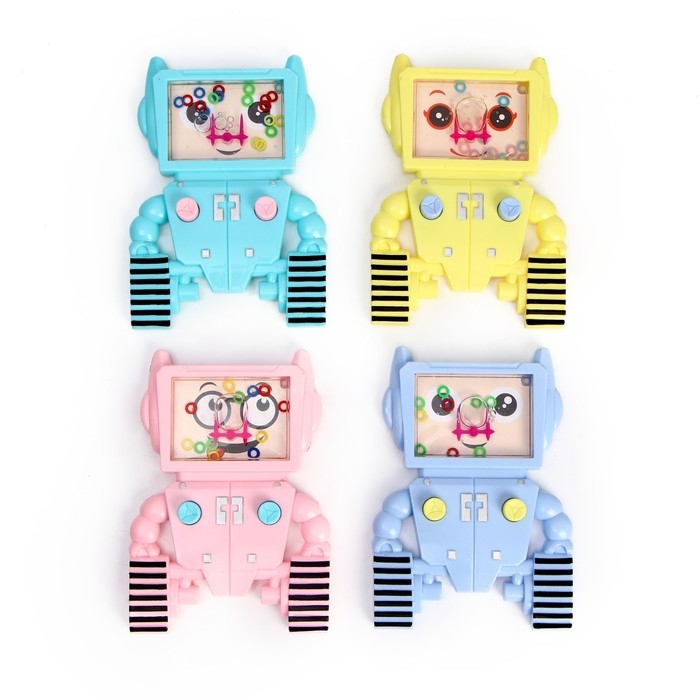 Водная игра с колечками «Робот», цвета МИКС Водная игра с колечками «Робот», цвета МИКС