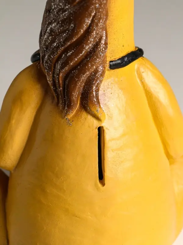 Копилка "Лошадь с подковой" 15х15х25 см, коричневый