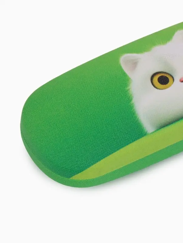 Футляр для очков Коты, 16*4*6 см, хлопушка, МИКС