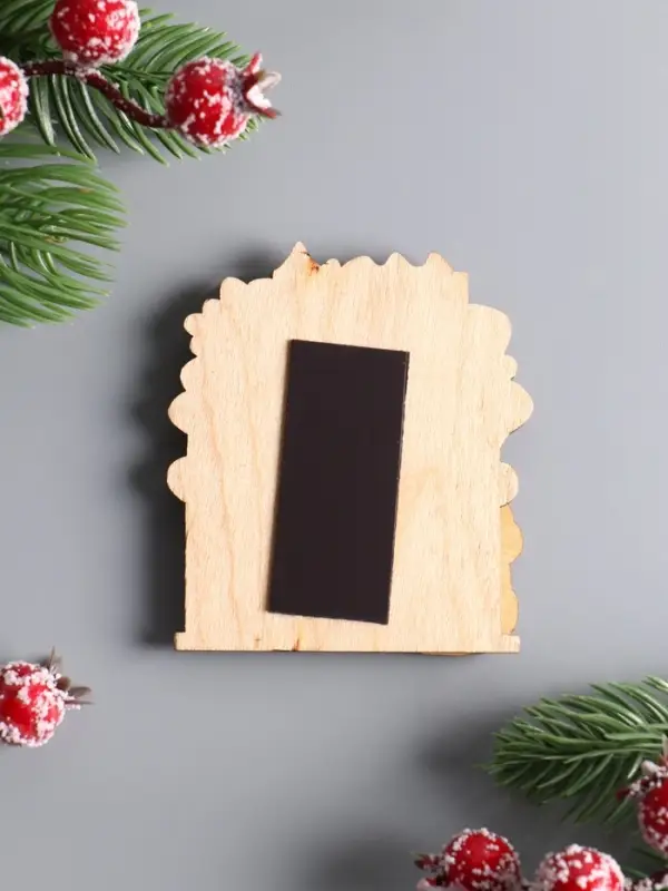 Набор магнитов новогодних 3D «Новый год 2026 - 2», 5 шт., размер магнита 7 см