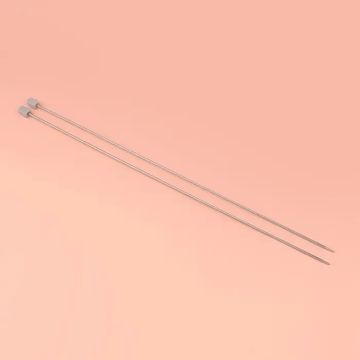 Спицы для вязания, прямые, d = 2 мм, 35 см, 2 шт Спицы для вязания, прямые, d = 2 мм, 35 см, 2 шт