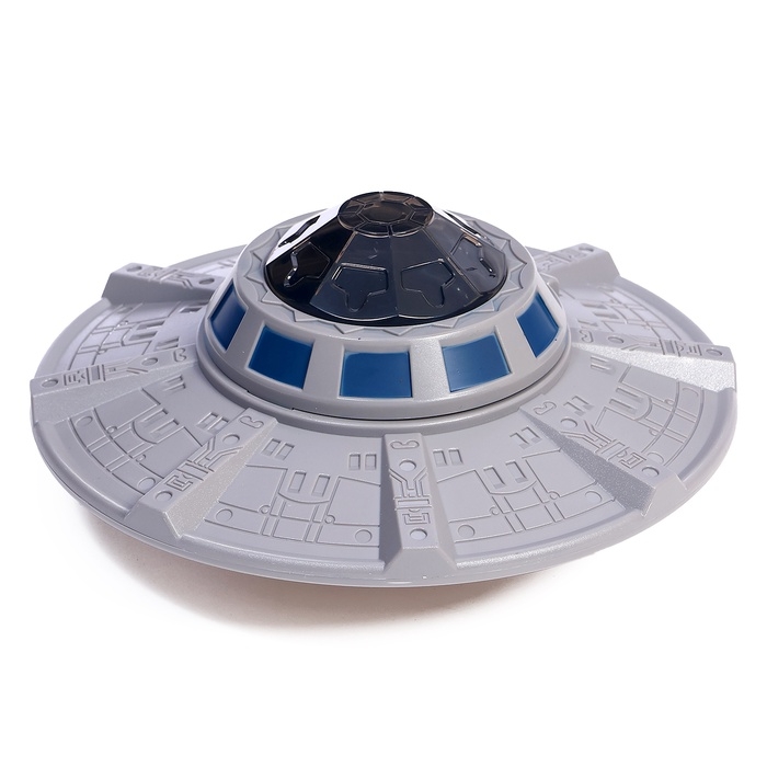 Игровой набор &laquo;Космические приключения&raquo;, летающая тарелка, капсула, фигурки 2 шт., свет, звук