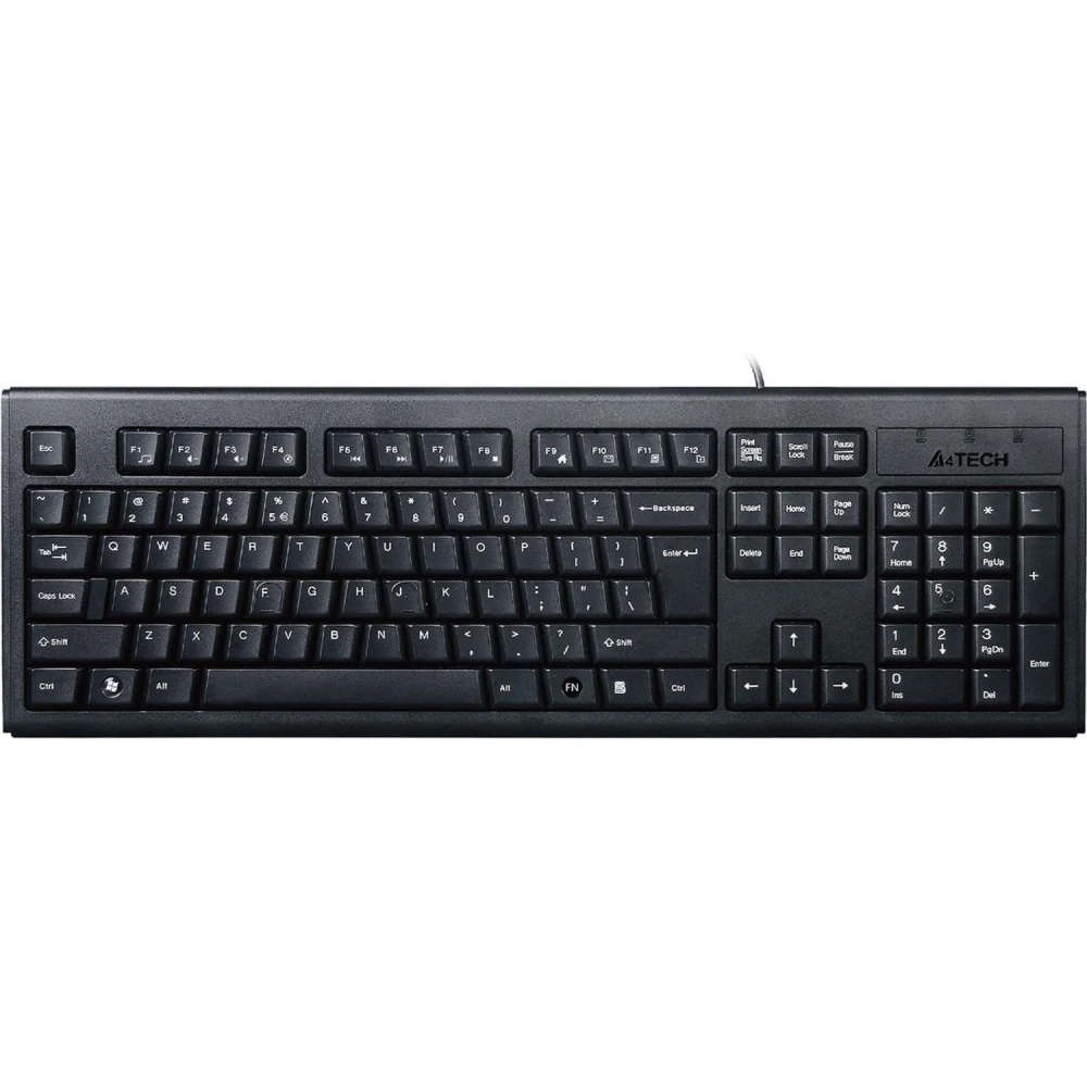 Набор клавиатура+мышь A4Tech KRS-8372 клав:черный мышь:черный USB