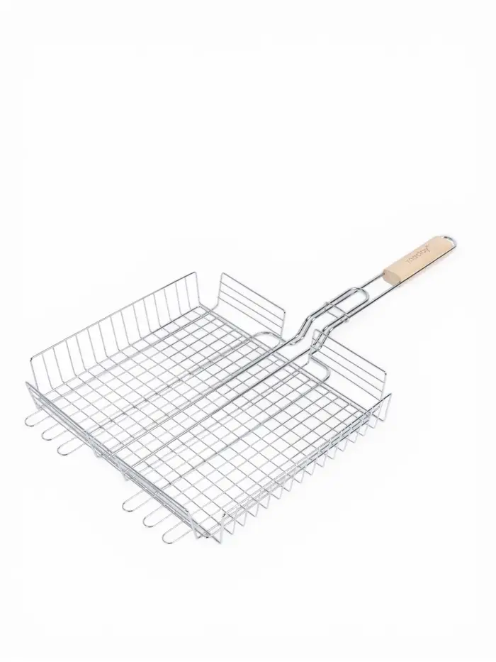 Решётка - гриль универсальная maclay, 33&times;36 см, хромированная сталь, для мангала