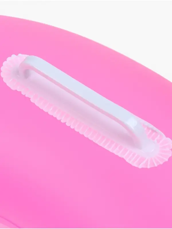 Круг для плавания с ручками 75 см, цвет розовый