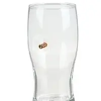 Бокал для пива с пулей &laquo;Непробиваемый&raquo;, 500 мл