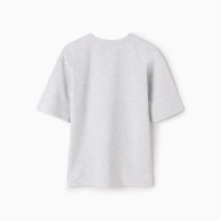 Футболка женская oversize MINAKU: One Most Brand цвет серый меланж, размер 52