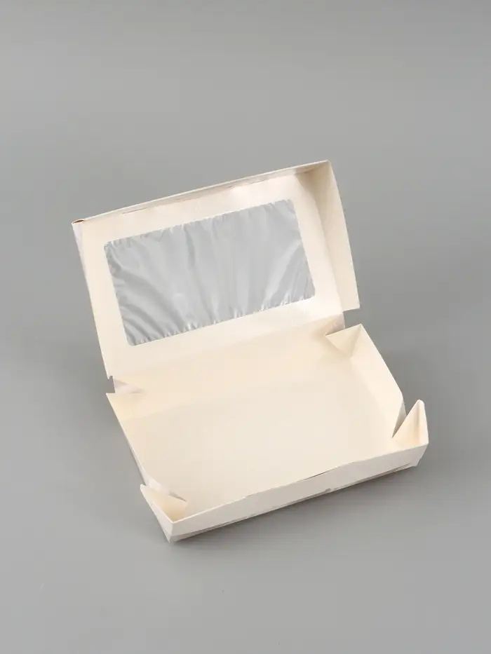 Коробка подарочная с окном &laquo;Лепестки&raquo;, 20&times;12&times;4 см, самосборная