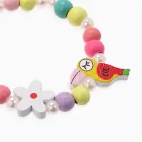 Браслет детский &laquo;Выбражулька. Тукан с цветочком&raquo;, d=5 см, МИКС