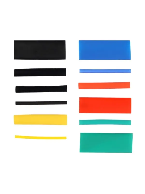 Термоусаживаемая трубка, 1.5/2/3/4/5/6/8/10 мм, набор 530 штук, длина 45 мм