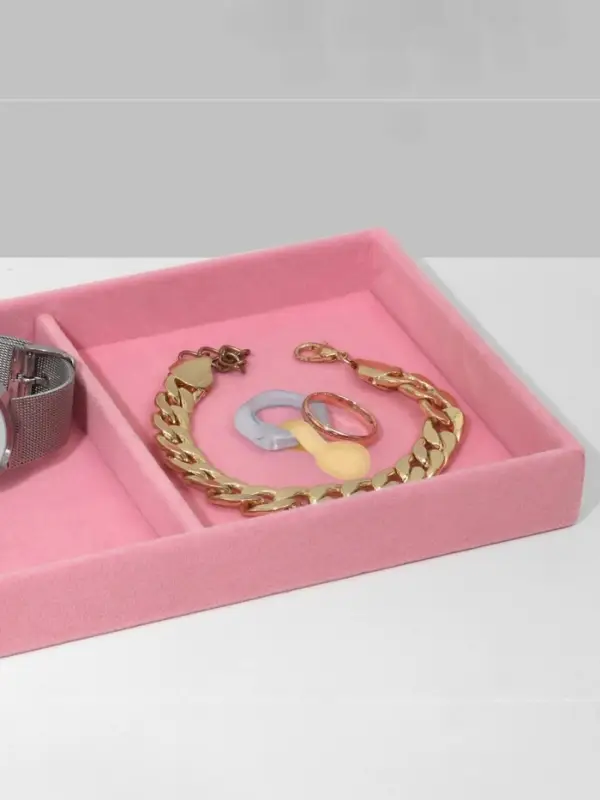 Ценники наклейки для украшений, 500 шт., 4.2&times;1.1&times;0.1 см, бежевый