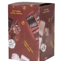 Лампа настольная E27 40Вт "Полоски. Ретро" беж с синим 20х20х32,5 см