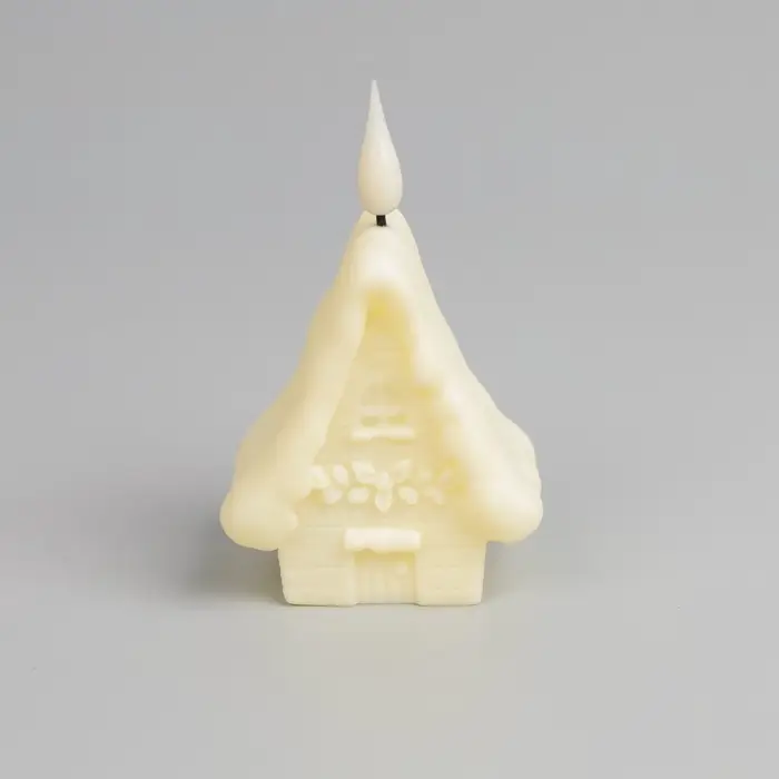 Светодиодная фигура &laquo;Домик&raquo; 7&times;11.5&times;5.5 см, пластик, батарейки AG13&times;3 (в комплекте), свечение тёплое белое