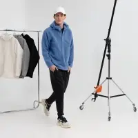 Анорак унисекс Oblako, голубой, размер ХS/S
