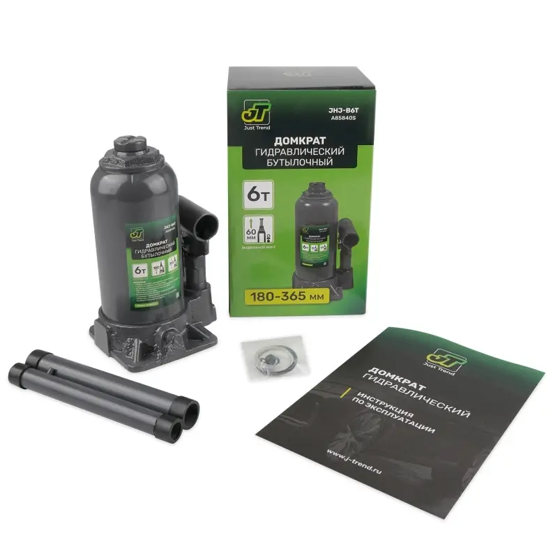 Домкрат гидравлический JT JHJ-B6T, 6т, 180-365 мм