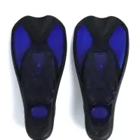 Ласты для плавания ONLYTOP, р. 40-41, чёрные, синие
