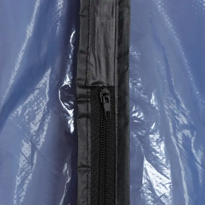 Чехол для одежды Доляна, 60×137 см, синий, прозрачный Чехол для одежды Доляна, 60×137 см, синий, прозрачный