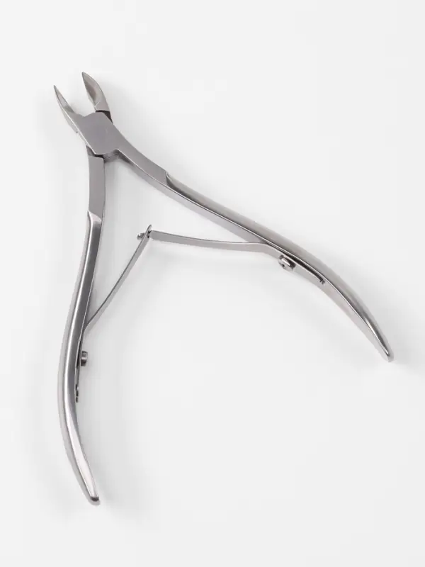 Кусачки маникюрные для кутикулы, двойная пружина, 10.5 см, длина лезвия-8 мм