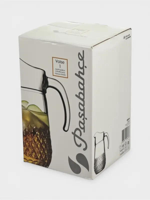 Кувшин Paşabah&ccedil;e Valse, 1.33 л, стекло, прозрачный