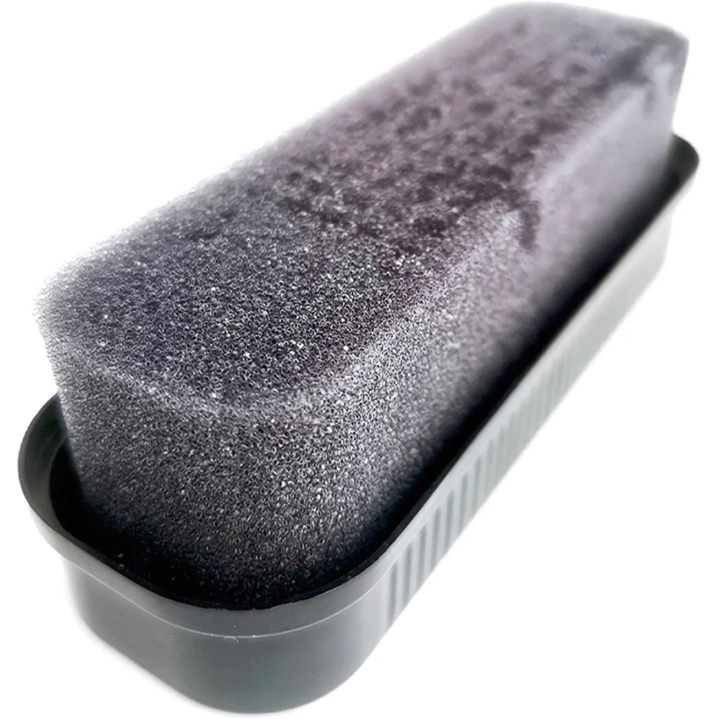 Губка для обуви Clean Shoes с ароматом хвои черная,12х4х4,5см Avikomp,89482