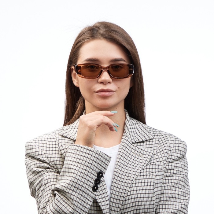 Очки солнцезащитные Очки солнцезащитные "OneSun", uv 400, дужка 14.5 см, ширина 14.7 см, линза 3.2 х 5 см