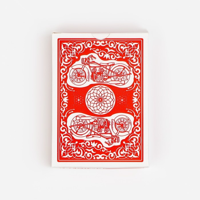 Карты игральные бумажные Tiema 976, 54 шт, 8.6 х 6 см, красные Карты игральные бумажные Tiema 976, 54 шт, 8.6 х 6 см, красные