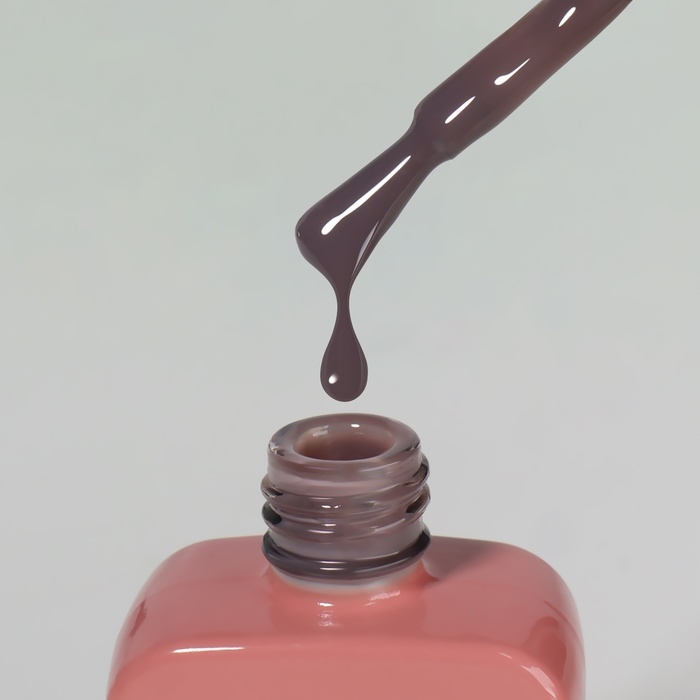 Гель лак для ногтей «GENTLE», 3-х фазный, 10 мл, LED/UV, цвет нюдовый (7)