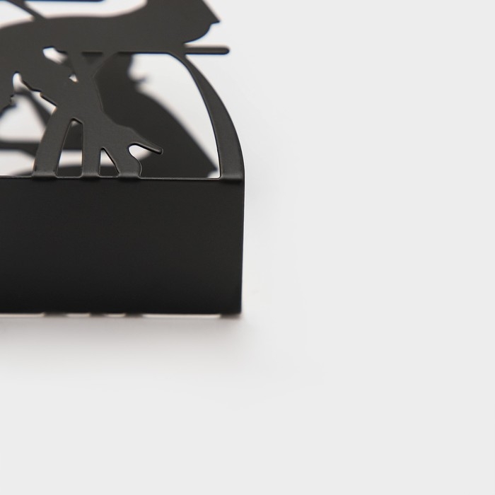 Салфетница «Посиделки», 14,5×5×12 см, цвет МИКС Салфетница «Посиделки», 14,5×5×12 см, цвет МИКС