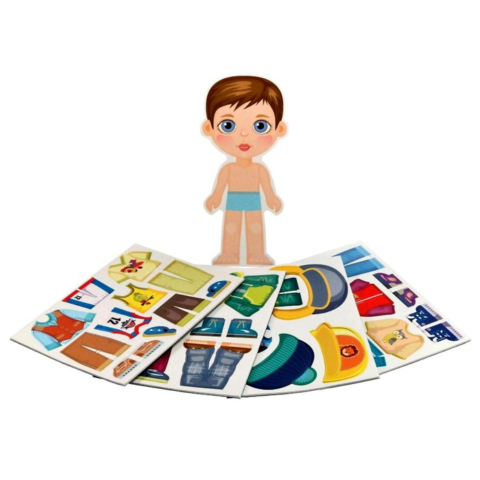 Настольная игра магнитная «Одевашки. Антошка» Настольная игра магнитная «Одевашки. Антошка»