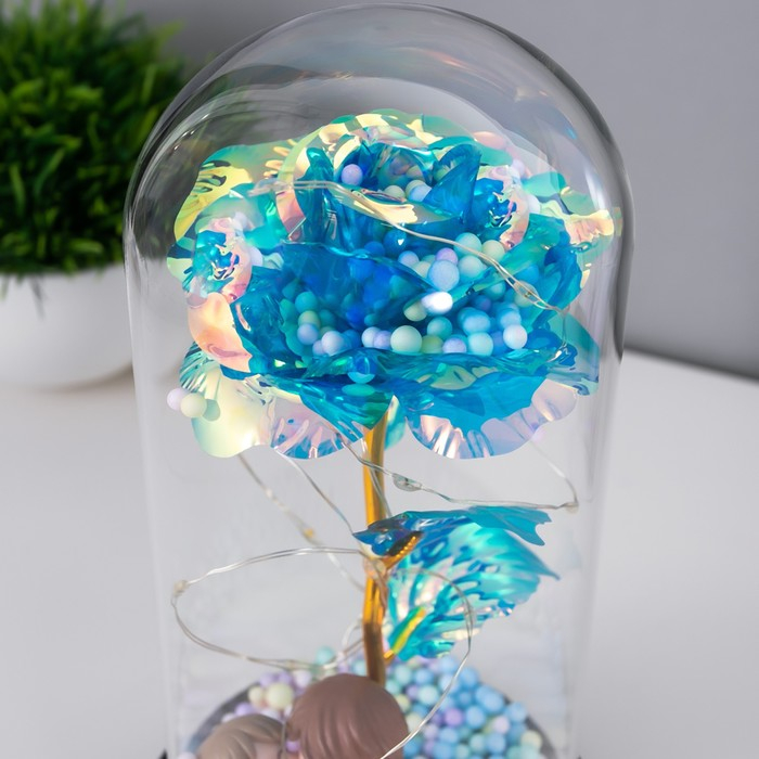 Ночник колба Ночник колба "Влюбленная пара" LED от батареек 3хААА 11х11х21,5 см RISALUX