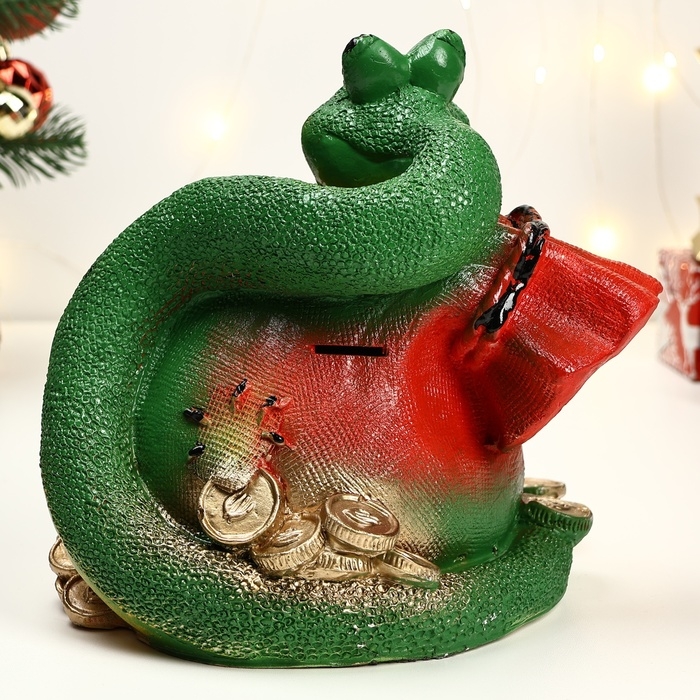 Копилка Копилка "Змея с мешком" 25х27х23см