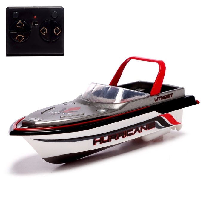 Катер радиоуправляемый Mini Boat, работает от аккумулятора, цвет красный Катер радиоуправляемый Mini Boat, работает от аккумулятора, цвет красный