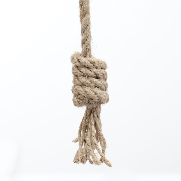 Когтеточка-столбик, Ø10, с площадкой, КД-37, джут 35 х 35 х 64 см, микс