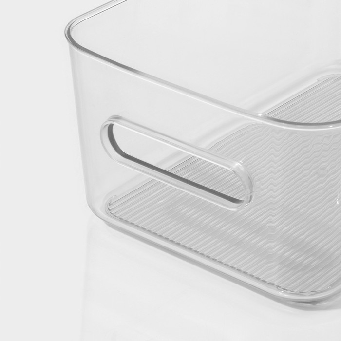 Контейнер для хранения LaDо́m, 30,5×20×12 см, цвет прозрачный Контейнер для хранения LaDо́m, 30,5×20×12 см, цвет прозрачный