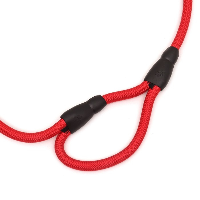 Поводок круглый удлиненный с перехватом, 1,6 м х 1,2 см Поводок круглый удлиненный с перехватом, 1,6 м х 1,2 см