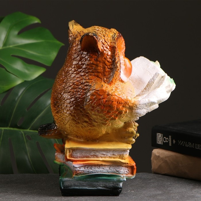 Копилка Копилка "Сова с книгами" 17х18х27см