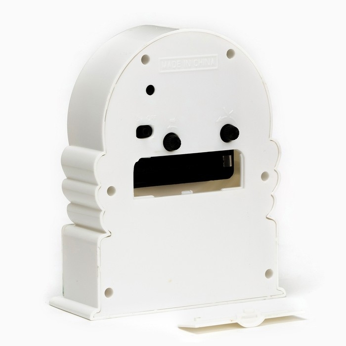 Часы - будильник настольные Часы - будильник настольные "Цветок" с ящичком для мелочей, d-6.5 см, 10.2 х 12.5 см, АА