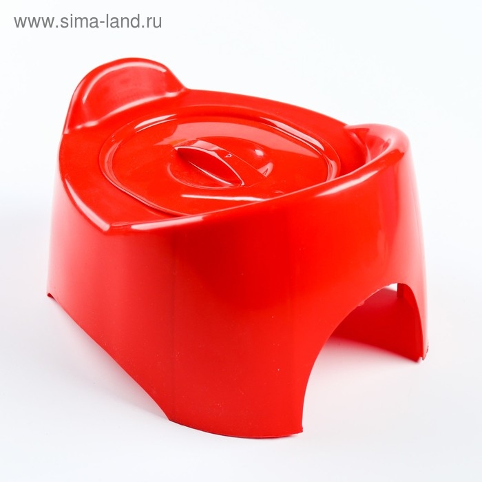 Горшок детский с крышкой «Малышка», для девочки, цвет МИКС Горшок детский с крышкой «Малышка», для девочки, цвет МИКС