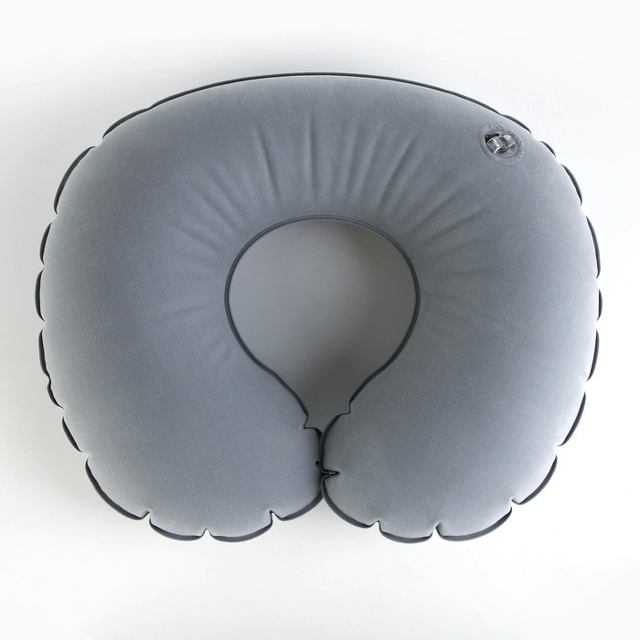 Подушка надувная «Горы», цвет серый Подушка надувная «Горы», цвет серый