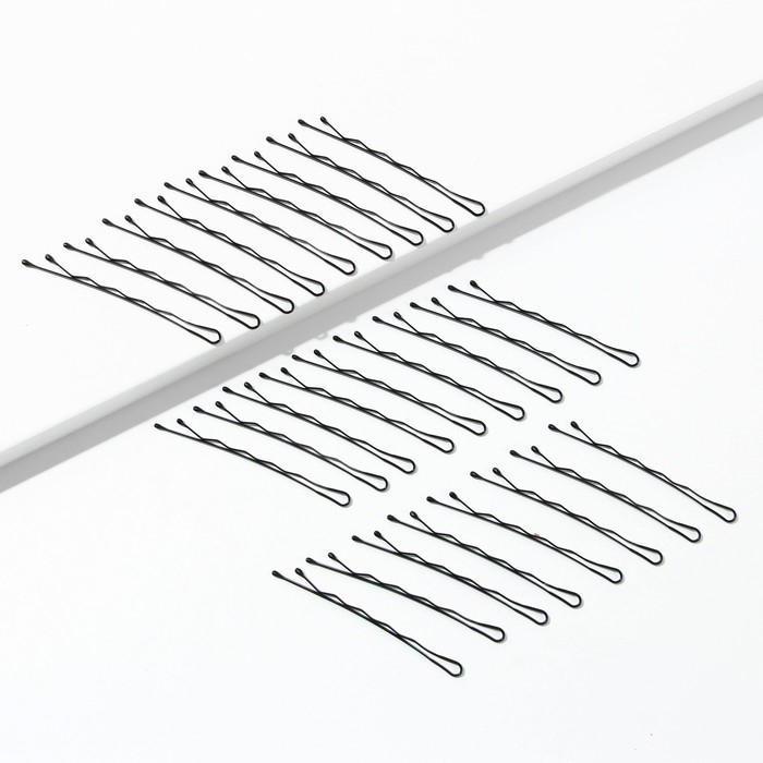 Невидимки для волос «Будь оригиналом» 60 шт, 4,5 см Невидимки для волос «Будь оригиналом» 60 шт, 4,5 см