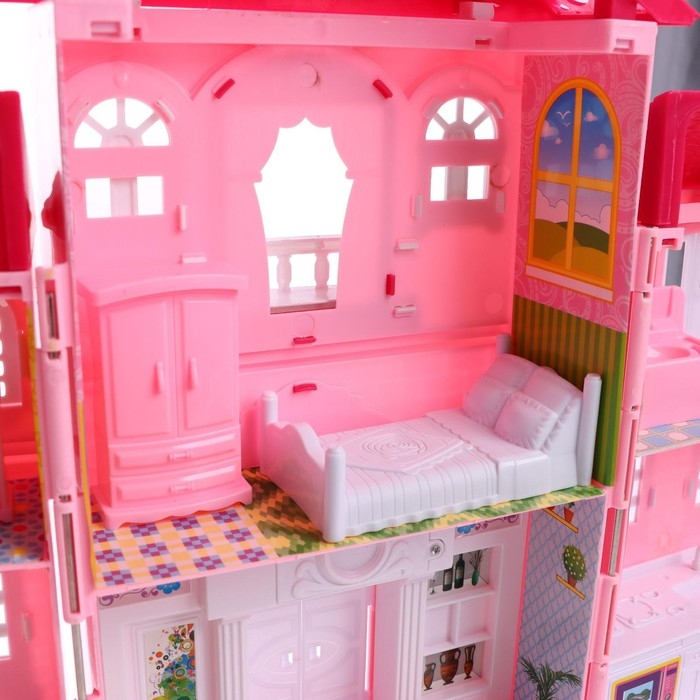 Дом для кукол «Уют» с аксессуарами Дом для кукол «Уют» с аксессуарами