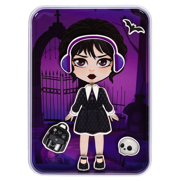 Магнитный набор «Тёмная академия», в жестяной коробке Магнитный набор «Тёмная академия», в жестяной коробке