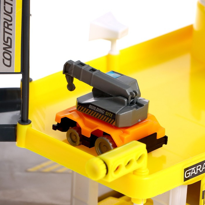 Игровой набор «Стройплощадка», 2 уровня, вертолетная площадка Игровой набор «Стройплощадка», 2 уровня, вертолетная площадка