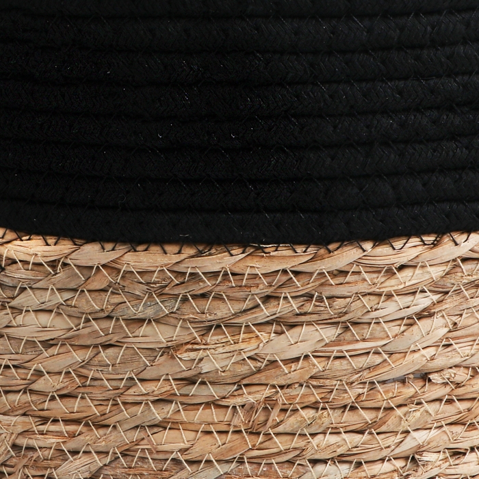 Набор корзин из 3 шт, D30xH23, D25xH20, D22xH17 см, рогоз Набор корзин из 3 шт, D30xH23, D25xH20, D22xH17 см, рогоз