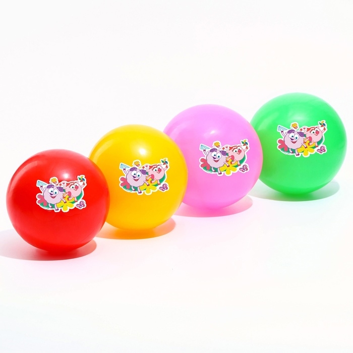 Мяч детский Смешарики «Нюша и Бараш», 16 см, 50 г, МИКС Мяч детский Смешарики «Нюша и Бараш», 16 см, 50 г, МИКС