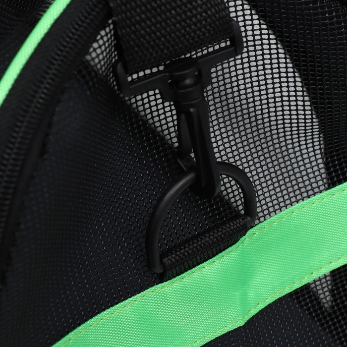 Сумка-переноска сетчатая, 48 х 26 х 31 см, зелёная Сумка-переноска сетчатая, 48 х 26 х 31 см, зелёная