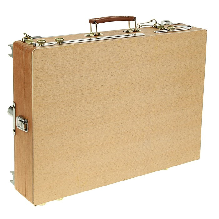 Этюдник, 33 х 46 х 13 см, максимальная высота ножек 83 см, металлические, телескопические, бук Этюдник, 33 х 46 х 13 см, максимальная высота ножек 83 см, металлические, телескопические, бук