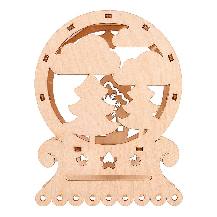 Заготовка для творчества «Зимний шар» Заготовка для творчества «Зимний шар»