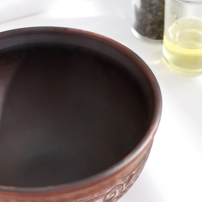 Кокотница большая 0,7 л, 14х15х15см, ангоб Кокотница большая 0,7 л, 14х15х15см, ангоб