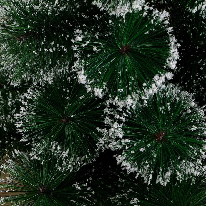 Кедр Кедр "Иней" пласт подставка, 60 см d иголок 10 см веток 35 веток